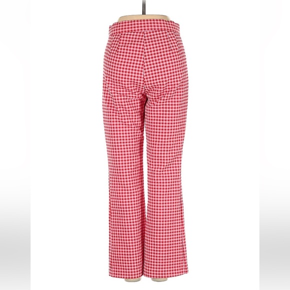 Zara Gingham Cropped Trousers XS - Picture 2 of 2